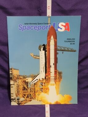 Spaceport USA Tourbook - Blue Cover (NASA Kennedy Space Center)